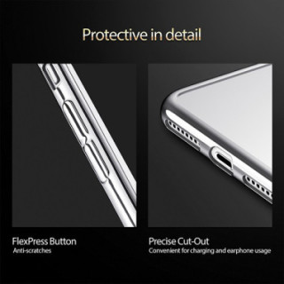 ETUI GUMA HYBRID NA TELEFON HUAWEI MATE 40 SREBRNY