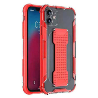 Etui Samsung GALAXY A21, Armor Flex Strap Czerwony - FunnyCase