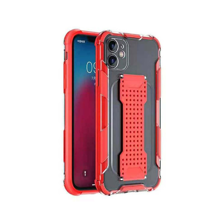 Etui Samsung GALAXY A21, Armor Flex Strap Czerwony - FunnyCase