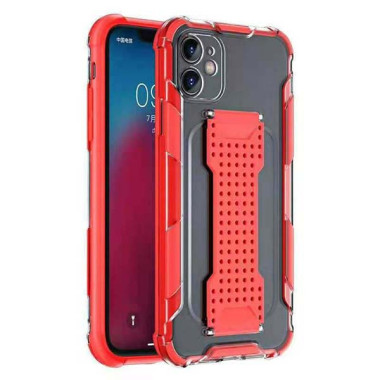 Etui Samsung GALAXY A21, Armor Flex Strap Czerwony - FunnyCase