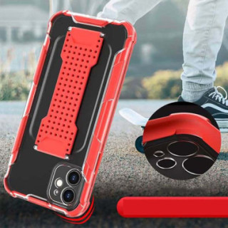 Etui Samsung GALAXY A21, Armor Flex Strap Czerwony - FunnyCase