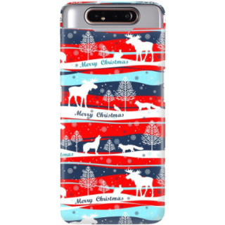 Etui Samsung GALAXY A80, ST_SW-2020-1-105 Wzory - FunnyCase