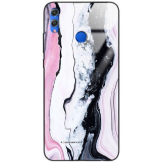 Etui Huawei HONOR 8X, ST_MARM-2020-1-100 Wzory - FunnyCase
