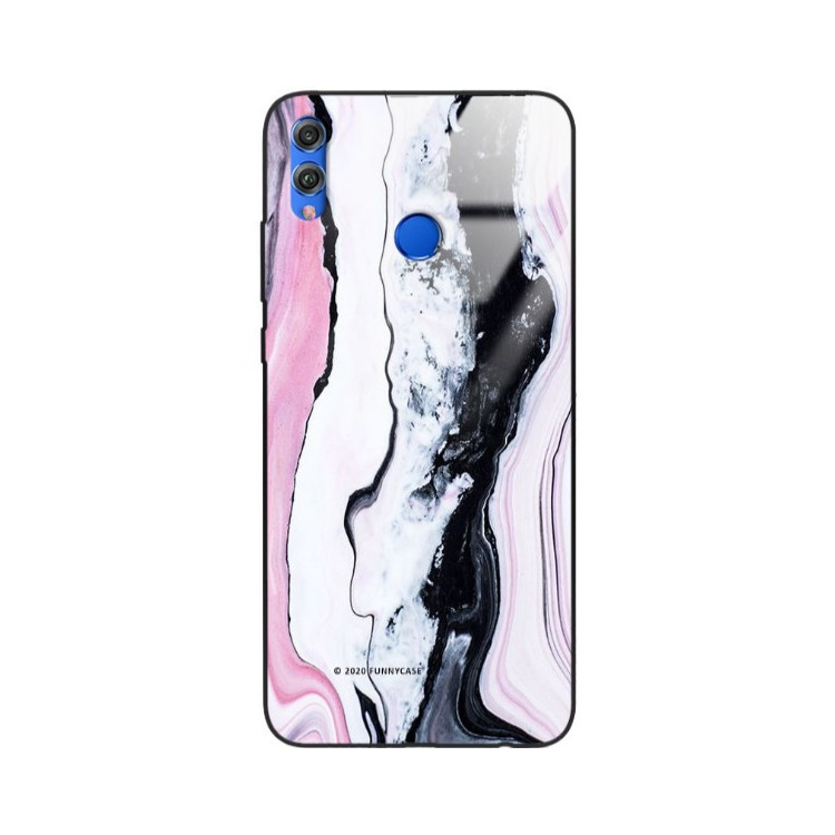 Etui Huawei HONOR 8X, ST_MARM-2020-1-100 Wzory - FunnyCase