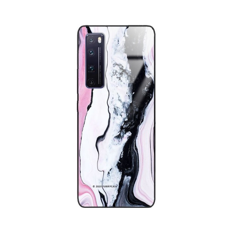 Etui Huawei NOVA 7 PRO, ST_MARM-2020-1-100 Wzory - FunnyCase