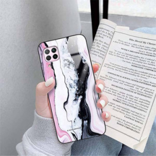 Etui Huawei P40 LITE, ST_MARM-2020-1-100 Wzory - FunnyCase