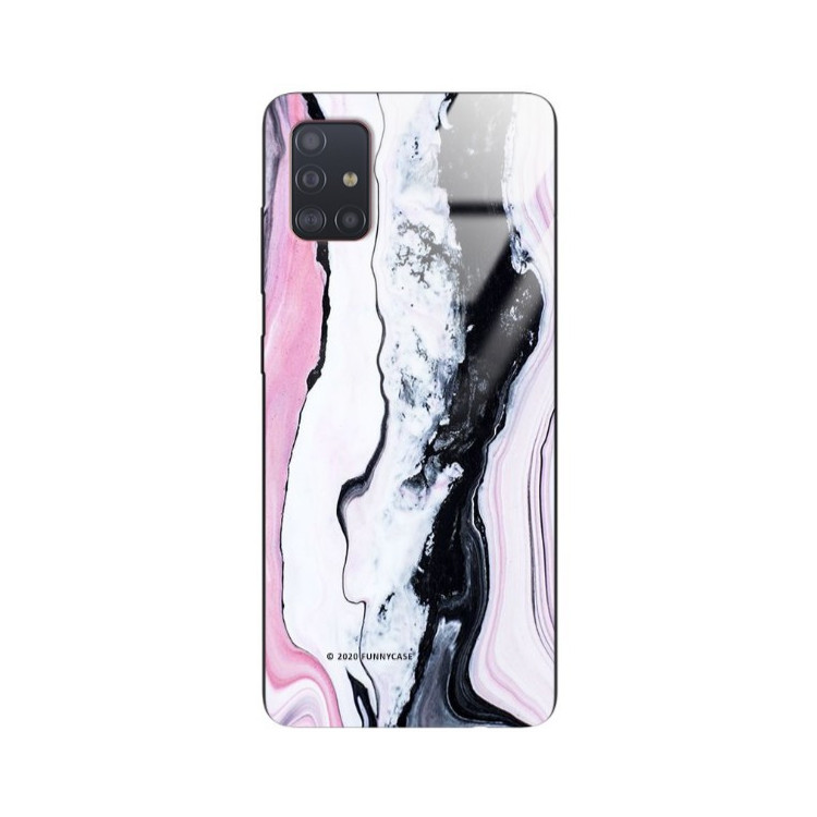 Etui Samsung GALAXY A51, ST_MARM-2020-1-100 Wzory - FunnyCase