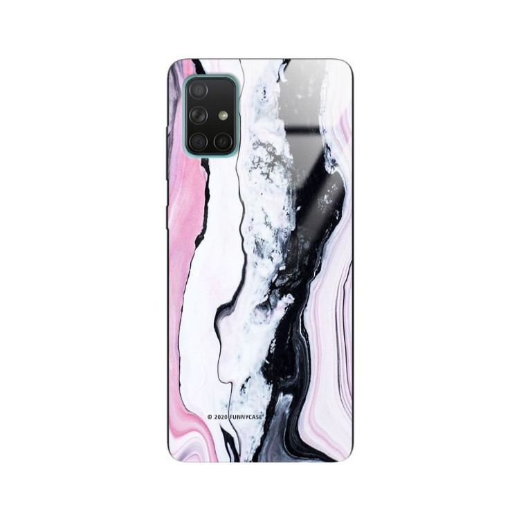 Etui Samsung GALAXY A71, ST_MARM-2020-1-100 Wzory - FunnyCase
