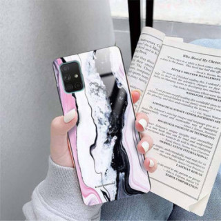Etui Samsung GALAXY A71, ST_MARM-2020-1-100 Wzory - FunnyCase