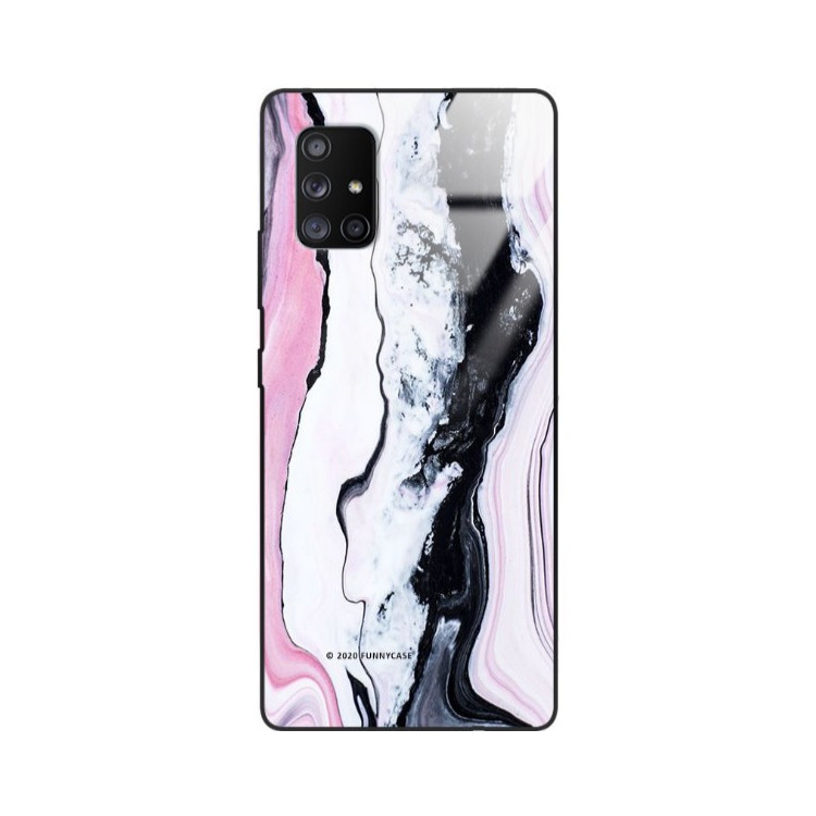 Etui Samsung GALAXY A71 5G, ST_MARM-2020-1-100 Wzory - FunnyCase