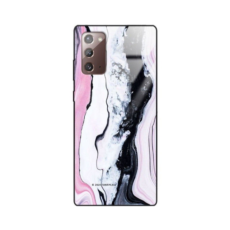 Etui Samsung GALAXY NOTE 20, ST_MARM-2020-1-100 Wzory - FunnyCase