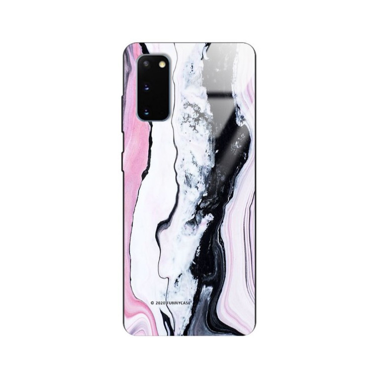 Etui Samsung GALAXY S20, ST_MARM-2020-1-100 Wzory - FunnyCase