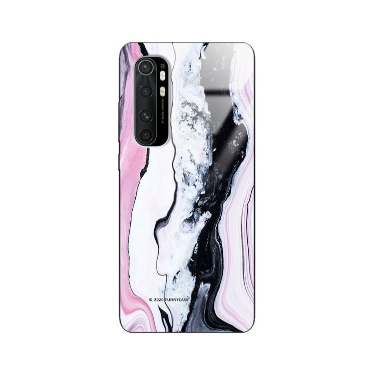 Etui Xiaomi MI NOTE 10 LITE, ST_MARM-2020-1-100 Wzory - FunnyCase