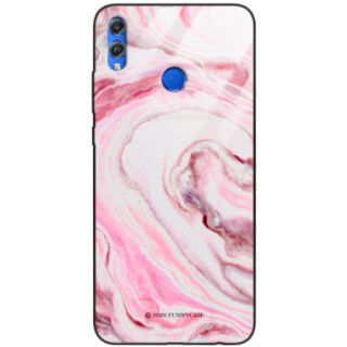 Etui Huawei HONOR 8X, ST_MARM-2020-1-101 Wzory - FunnyCase