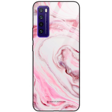 Etui Huawei NOVA 7, ST_MARM-2020-1-101 Wzory - FunnyCase