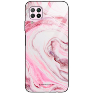 Etui Huawei P40 LITE, ST_MARM-2020-1-101 Wzory - FunnyCase