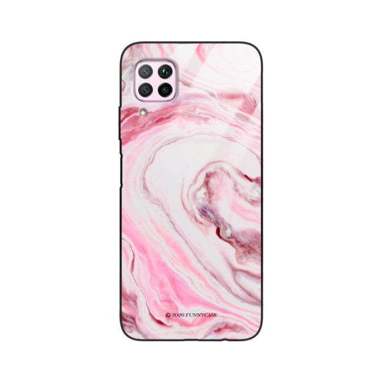 Etui Huawei P40 LITE, ST_MARM-2020-1-101 Wzory - FunnyCase