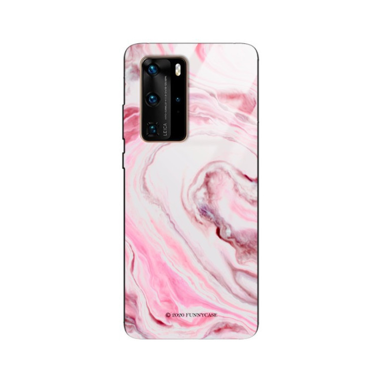 Etui Huawei P40 PRO, ST_MARM-2020-1-101 Wzory - FunnyCase