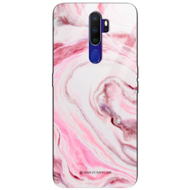 Etui Oppo A9 2020, ST_MARM-2020-1-101 Wzory - FunnyCase