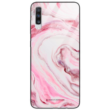 Etui Samsung GALAXY A70, ST_MARM-2020-1-101 Wzory - FunnyCase