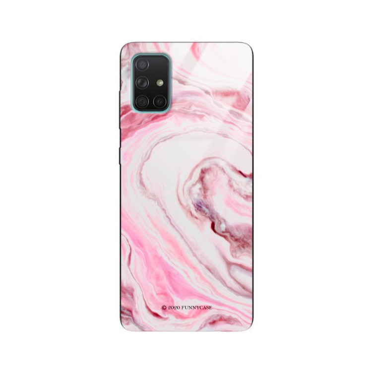 Etui Samsung GALAXY A71, ST_MARM-2020-1-101 Wzory - FunnyCase