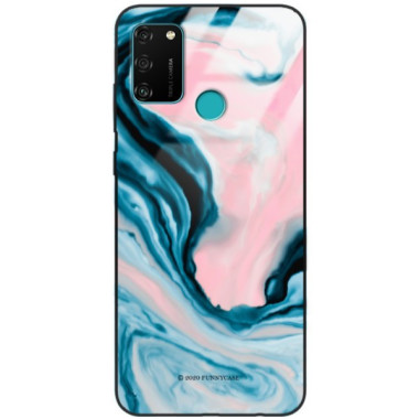 Etui Huawei HONOR 9A / HONOR PLAY 9A, ST_MARM-2020-1-102 Wzory - FunnyCase