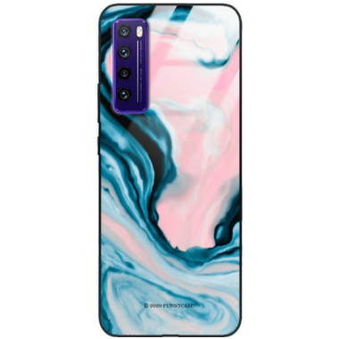 Etui Huawei NOVA 7, ST_MARM-2020-1-102 Wzory - FunnyCase