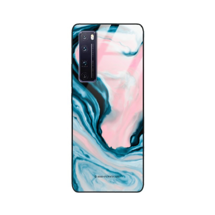 Etui Huawei NOVA 7 PRO, ST_MARM-2020-1-102 Wzory - FunnyCase