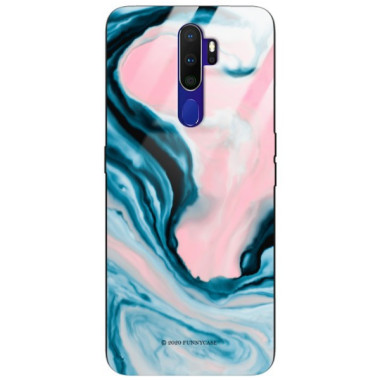 Etui Oppo A9 2020, ST_MARM-2020-1-102 Wzory - FunnyCase