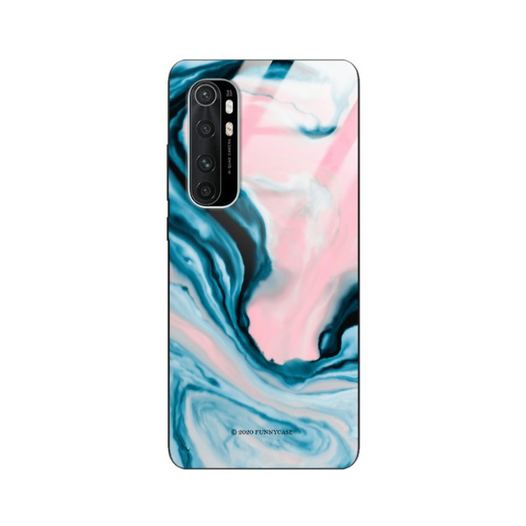 Etui Xiaomi MI NOTE 10 LITE, ST_MARM-2020-1-102 Wzory - FunnyCase