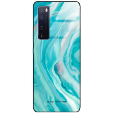 Etui Huawei NOVA 7 PRO, ST_MARM-2020-1-103 Wzory - FunnyCase