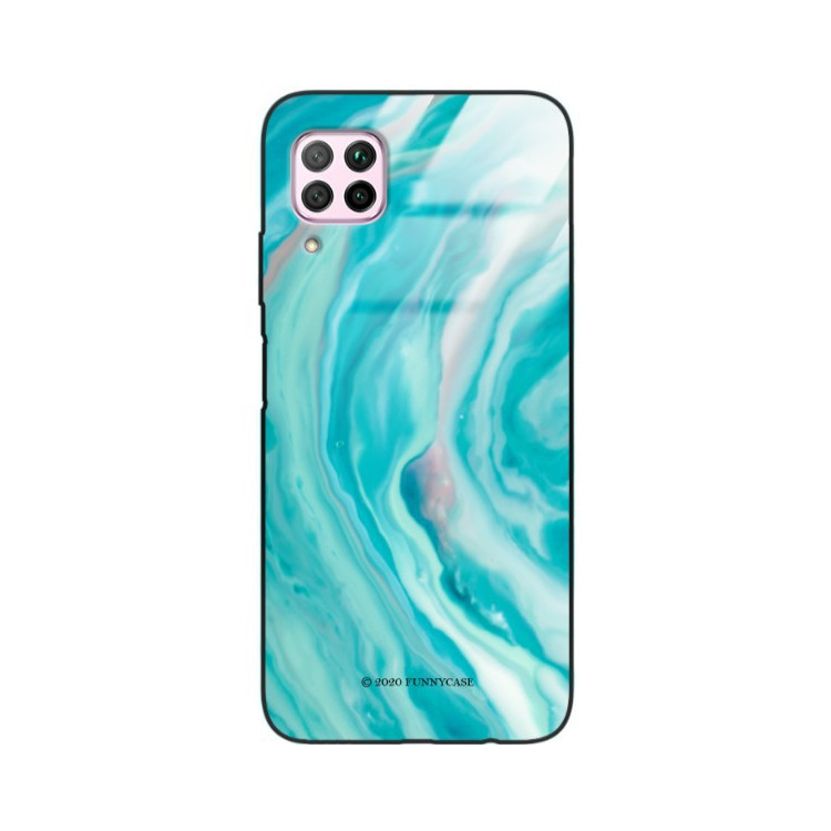 Etui Huawei P40 LITE, ST_MARM-2020-1-103 Wzory - FunnyCase