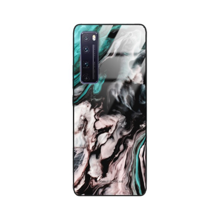 Etui Huawei NOVA 7 PRO, ST_MARM-2020-1-104 Wzory - FunnyCase