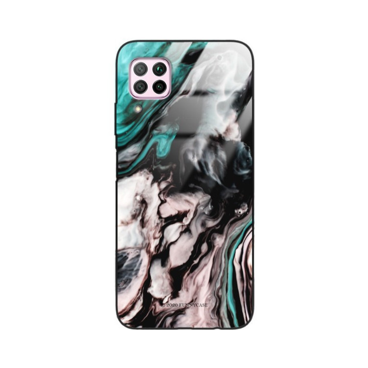 Etui Huawei P40 LITE, ST_MARM-2020-1-104 Wzory - FunnyCase