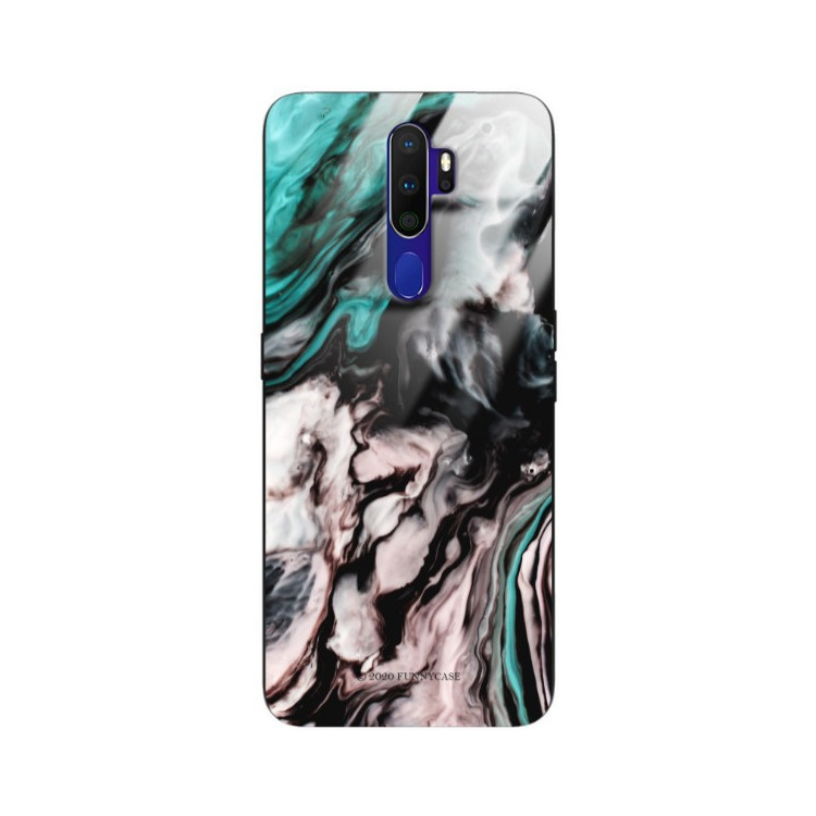Etui Oppo A9 2020, ST_MARM-2020-1-104 Wzory - FunnyCase