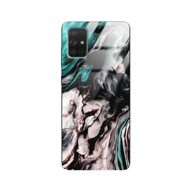 Etui Samsung GALAXY A71, ST_MARM-2020-1-104 Wzory - FunnyCase