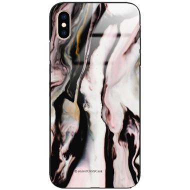 Etui Apple IPHONE XS MAX, ST_MARM-2020-1-105 Wzory - FunnyCase