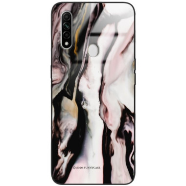 Etui Oppo A8 / A31 2020, ST_MARM-2020-1-105 Wzory - FunnyCase