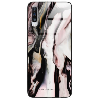 Etui Samsung GALAXY A70, ST_MARM-2020-1-105 Wzory - FunnyCase