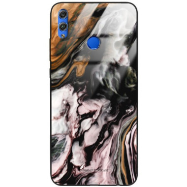 Etui Huawei HONOR 8X, ST_MARM-2020-1-106 Wzory - FunnyCase