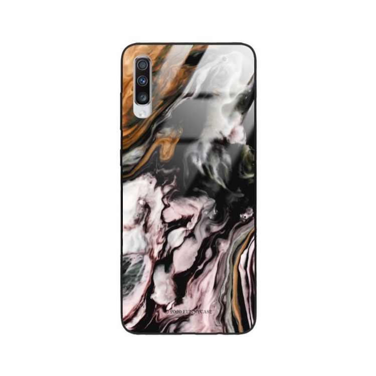 Etui Samsung GALAXY A70, ST_MARM-2020-1-106 Wzory - FunnyCase