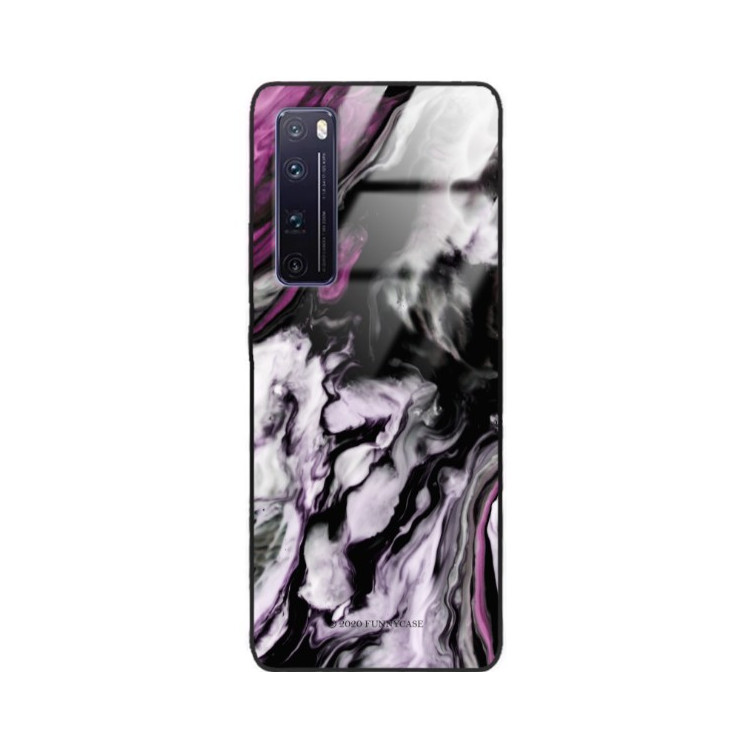 Etui Huawei NOVA 7 PRO, ST_MARM-2020-1-107 Wzory - FunnyCase