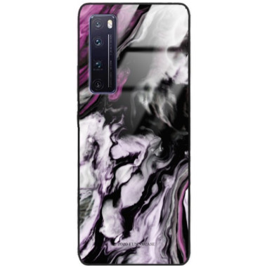 Etui Huawei NOVA 7 PRO, ST_MARM-2020-1-107 Wzory - FunnyCase