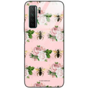 ETUI W KWIATY NA TELEFON HUAWEI NOVA 7SE ST_SFLW-2020-1-101