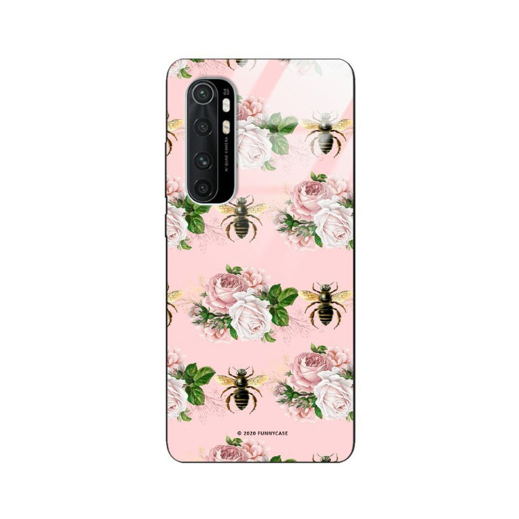 ETUI W KWIATY NA TELEFON XIAOMI MI NOTE 10 LITE ST_SFLW-2020-1-101