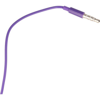 SŁUCHAWKI UNIWERSALNE MINI JACK 3,5mm BOX FIOLETOWY