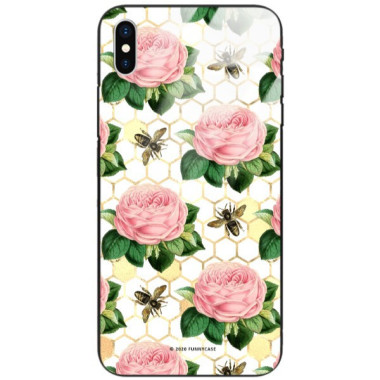 Etui Apple IPHONE X / XS, ST_SFLW-2020-1-102 Wzory - FunnyCase