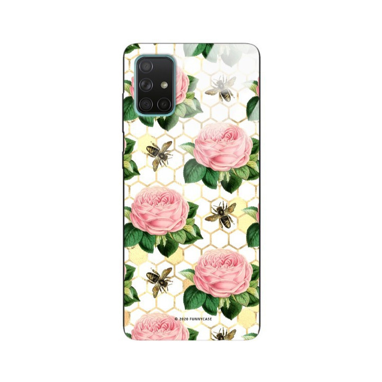 Etui Samsung GALAXY A71, ST_SFLW-2020-1-102 Wzory - FunnyCase