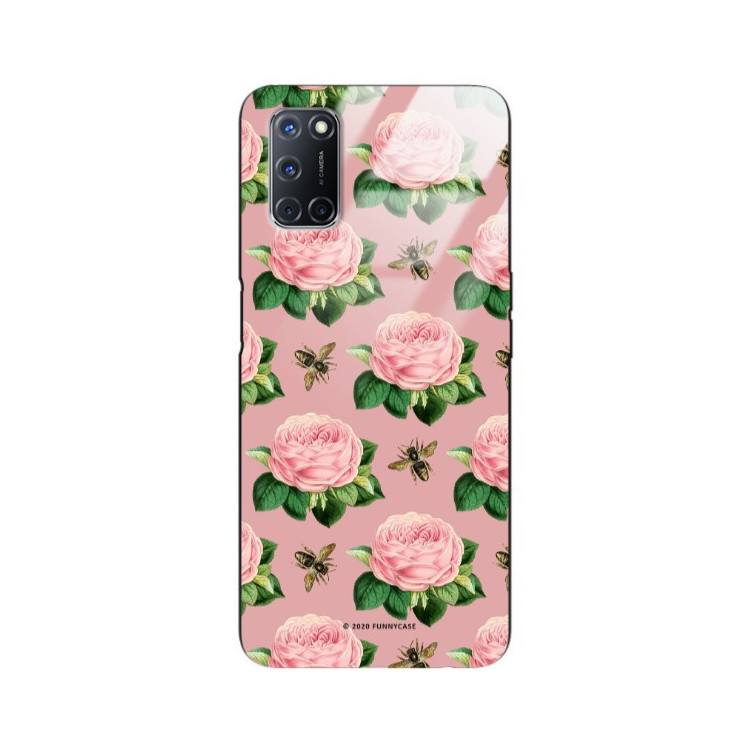 ETUI W KWIATY NA TELEFON OPPO A52 / A72 / A92 ST_SFLW-2020-1-104