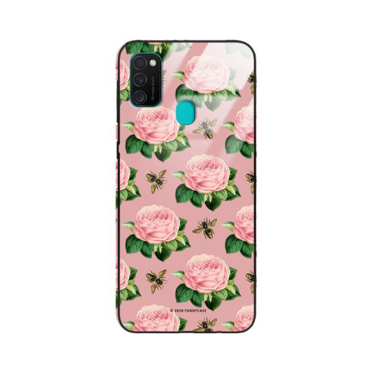 ETUI W KWIATY NA TELEFON SAMSUNG GALAXY M21 ST_SFLW-2020-1-104